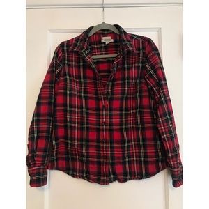 LL Bean fitted flannel🍂